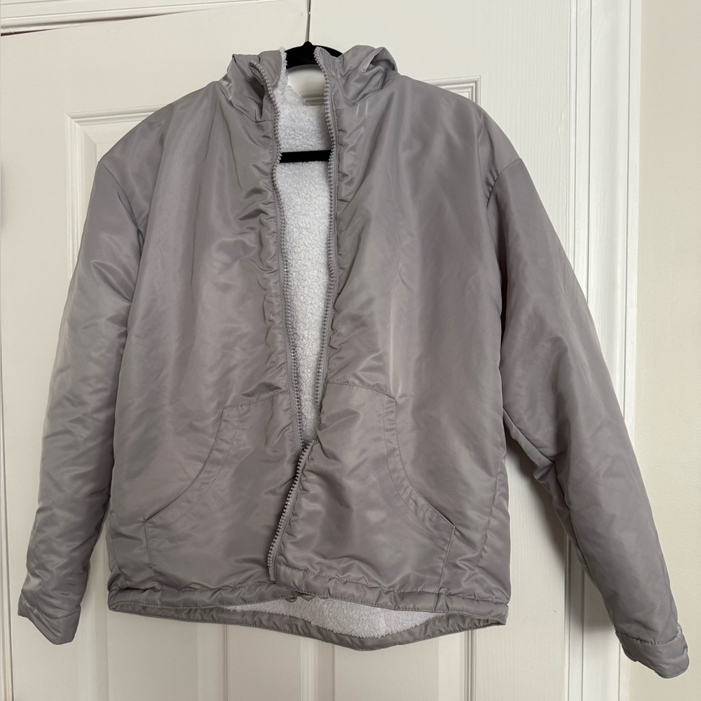 Fabletics Cozy Reversible Sherpa Jacket